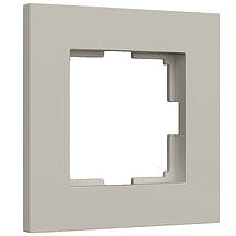 Рамка Slab на 1 пост Werkel W0012917 Дымчатый матовый
