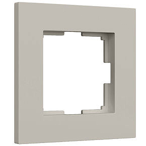 Рамка Slab на 1 пост Werkel W0012917 Дымчатый матовый