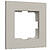 Рамка Slab на 1 пост Werkel W0012917 Дымчатый матовый