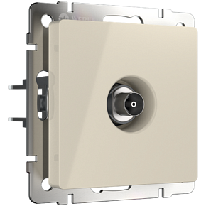 ТВ-розетка оконечная Werkel W1183003 Слоновая кость