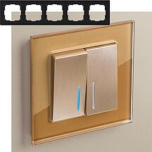 Рамка Favorit на 5 поста Werkel WL01-Frame-05 Бронза