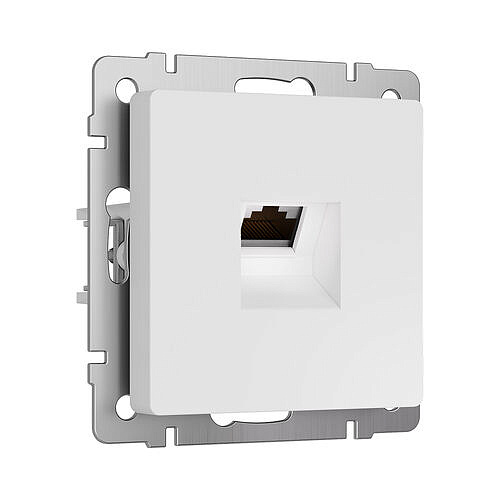 Розетка Ethernet RJ-45 cat. 6A Werkel W5120001 Белый матовый