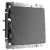 Выключатель одноклавишный проходной Werkel W1112004 Графит рифленый