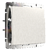 Выключатель одноклавишный проходной Werkel W1112013 Перламутровый рифленный