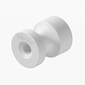Изоляторы 100 шт. Werkel W6433401 Белый матовый Vintage (Без винта)