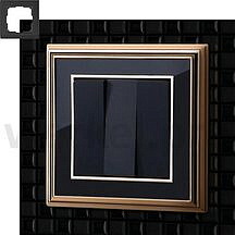 Рамка palacio на 1 пост Werkel WL17-Frame-01 золото / черный