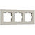 Рамка Slab на 3 поста Werkel W0032917 Дымчатый матовый