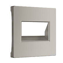 Накладка для двойной розетки Werkel W1291104 Дымчатый матовый
