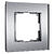 Рамка на 1 пост Senso Werkel W0013106 серебро soft-touch