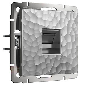Розетка Ethernet RJ-45 Werkel W1281006 Hammer Серебряный