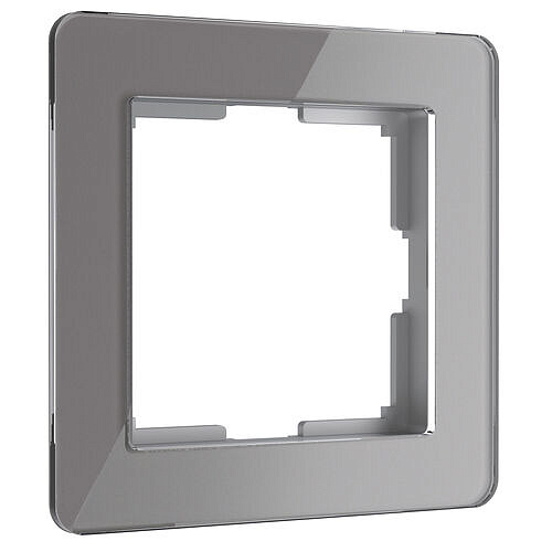 Рамка Acrylic на 1 пост Werkel W0012704 Графит