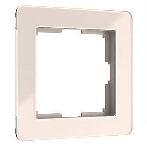 Рамка Acrylic на 1 пост Werkel W0012743 Айвори