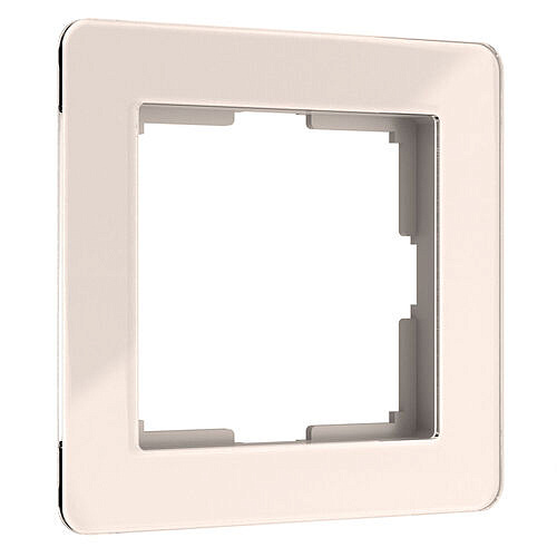 Рамка Acrylic на 1 пост Werkel W0012743 Айвори