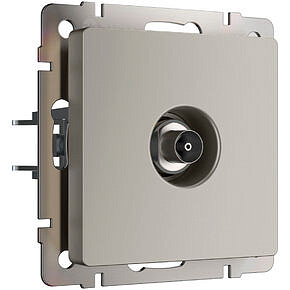 ТВ-розетка оконечная Werkel W1283004 Дымчатый матовый