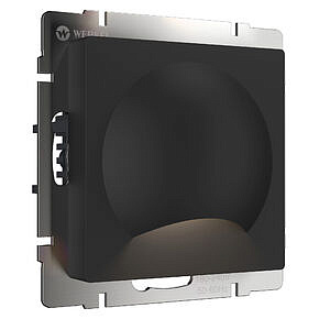 Встраиваемая LED подсветка Moon W1154408 Черная матовая