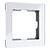 Рамка Acrylic на 1 пост Werkel W0012701 Белый