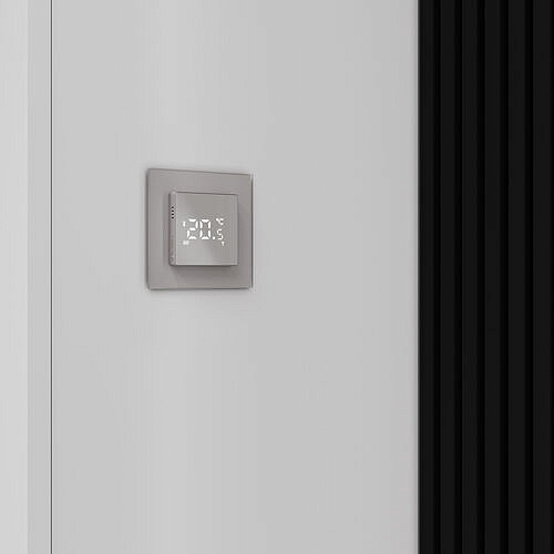 Рамка на 1 пост Senso Werkel W0013117 (Стекло матовое, дымчатый soft-touch)