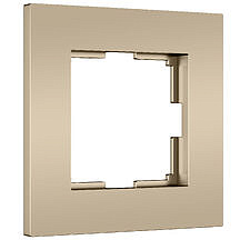 Рамка Slab на 1 пост Werkel W0012911 Шампань матовый