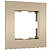 Рамка Slab на 1 пост Werkel W0012911 Шампань матовый